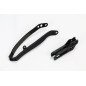 Ufo Komplet Ślizg + Prowadnica ŁańCucha Yamaha Yz 125/250 '09-14, Yzf/Wrf 250/450 '09-21, Kolor Czarny