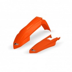 Ufo 2022/11 Komplet Błotników Ktm Sx/Sxf(Sx-F) 125/250/300/350/450F 2023 Kolor Pomarańczowy