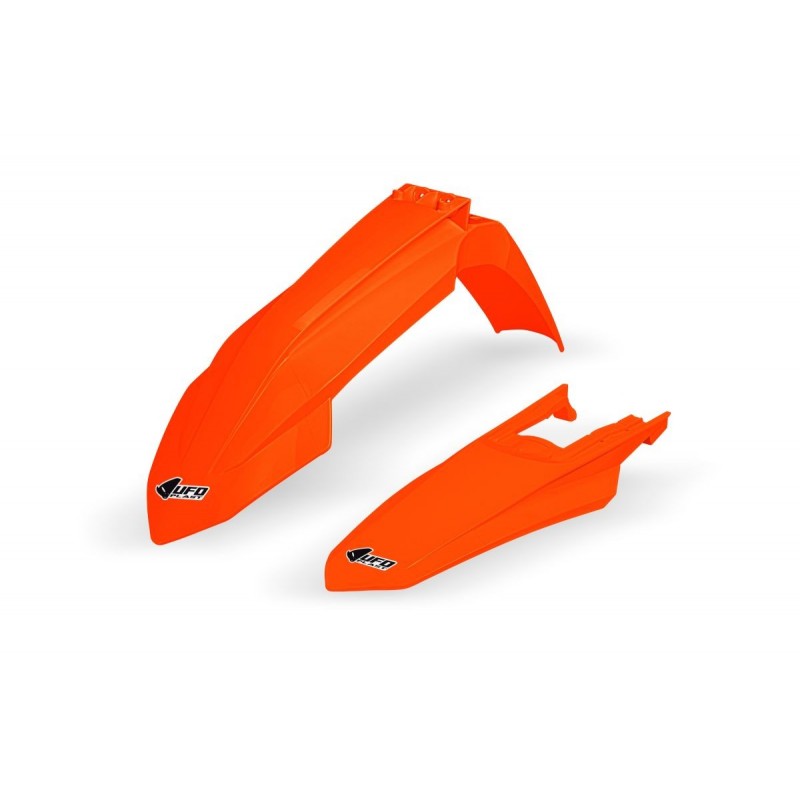 Ufo 2022/11 Komplet Błotników Ktm Sx/Sxf(Sx-F) 125/250/300/350/450F 2023 Kolor Pomarańczowy Fluo