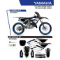 Ufo 2022/06 Komplet Naklejek (Oklein) Yamaha Yz 125/250 '22 Stokes Kolor Czarny