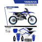 Ufo 2022/06 Komplet Naklejek (Oklein) Yamaha Yz 125/250 '22 Stokes Kolor Oem (Niebieski/Czarny/Biały)
