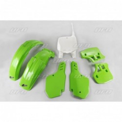 Ufo Komplet Plastików Kawasaki Kx 500 '96-'99 Kolor Oem (Ka186E999)