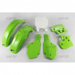 Ufo Komplet Plastików Kawasaki Kx 500 '93-'95 Kolor Oem