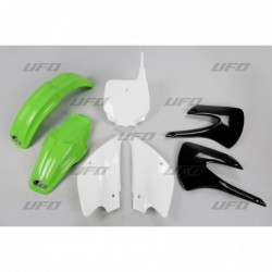 Ufo Komplet Plastików Kawasaki Kx 85 '01-'13 Kolor Oem '10 (Ka214E999)