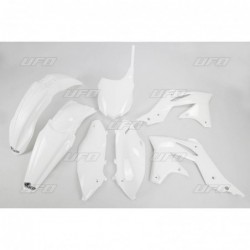 Ufo Komplet Plastików Kawasaki Kxf 250 '13-'16 Kolor Biały