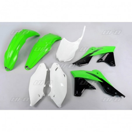 Ufo Komplet Plastików Kawasaki Kxf 250 '13-'16 Kolor Oem 16 (Ka221E999A)