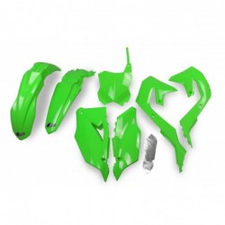 Ufo Komplet Plastików Kawasaki Kxf 250 '21, Kxf 450 '19-21 Kolor Oem '20 (Ka227E999A)