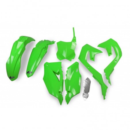 Ufo Komplet Plastików Kawasaki Kxf 250 '21, Kxf 450 '19-21 Kolor Oem '20 (Ka227E999A)