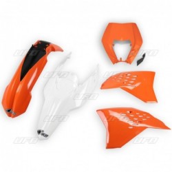 Ufo Komplet Plastików Ktm Exc/Exc-F '11 Kolor Oem '11 (Kt520E999W)