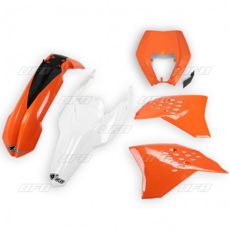 Ufo Komplet Plastików Ktm Exc/Exc-F '11 Kolor Oem '11 (Kt520E999W)