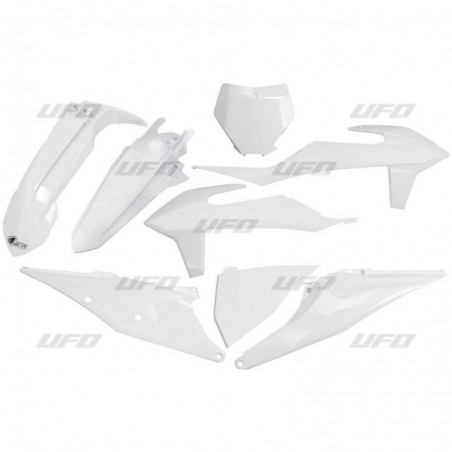 Ufo Komplet Plastików Ktm Sx 125/150/250 '19-'22, Sxf (Sx-F) 250/350/450 '19-'22 Kolor Biały 2020 (Kt522E042)
