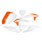 Ufo Komplet Plastików Ktm Sx 125/150/250 '19-'22, Sxf (Sx-F) 250/350/450 '19-'22 Kolor Oem '20 (Biały/Pomarańczowy)