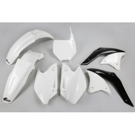 Ufo Komplet Plastików Kawasaki Kxf 250 '07 Kolor Biały
