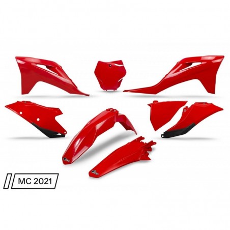 Ufo Komplet Plastików Gas Gas Mc / Mc-F / Ex / Ex-F '21-'23 Kolor Czerwony (Gg07124062)