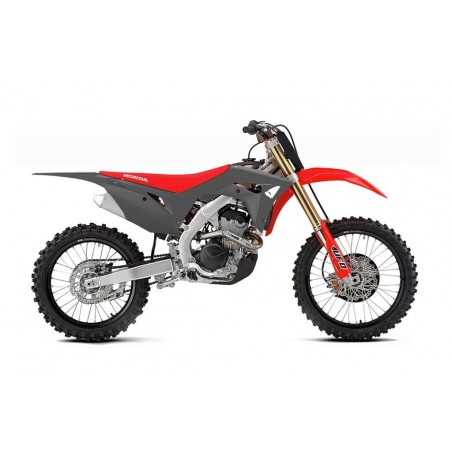 Ufo Komplet Plastików Honda Crf 250R '18-'21, Crf 450R '17-'20 Kolor Szary / Czerwony