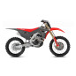 Ufo Komplet Plastików Honda Crf 250R '18-'21, Crf 450R '17-'20 Kolor Szary / Czerwony