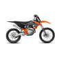 Ufo Komplet Plastików Ktm Sx/Sxf '19-'23 Kolor Szary / Czarny / Pomarańczowy