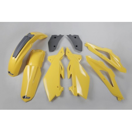 Ufo Komplet Plastików Husqvarna Tc 125/250 '05-07 Kolor Żółty / Szary (Hu602E103)