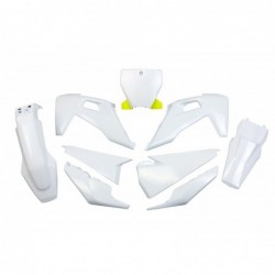 Ufo Komplet Plastików Husqvarna Tc 125/250 '19-'22, Fc 250/350/450 '19-'22 Kolor Oem '22 (Biały)