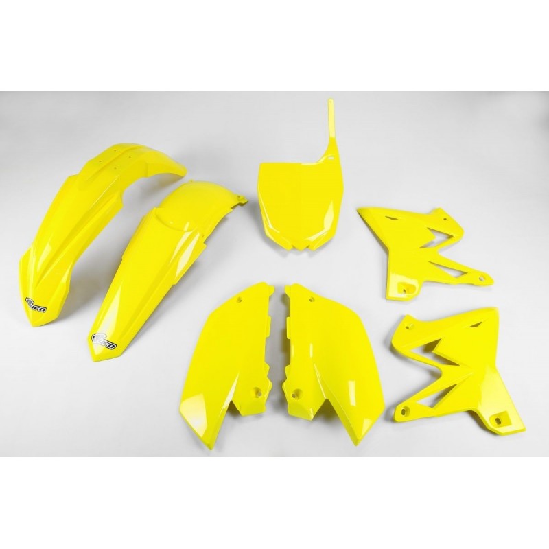 Ufo Komplet Plastików Yamaha Yz 125/250 '02-14 Restyling Kolor Żółty