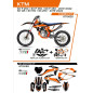 Ufo 2022/06 Komplet Plastików Plus Komplet Naklejek (Oklein) Ktm Sx/Sxf 125/150/250/350/450 '19-'22