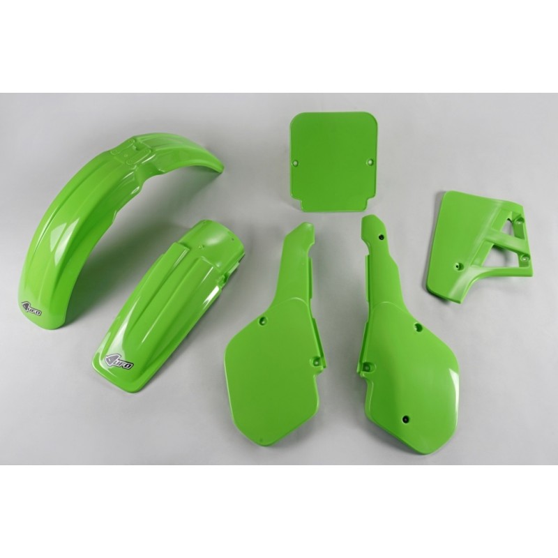 Ufo 2022/11 Komplet Plastików Kawasaki Kx 125 '87 Kolor Zielony