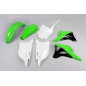 Ufo 2022/11 Komplet Plastików Kawasaki Kx 85 '14-'21 Kolor Oem '16-19 (Zielony/Biały/Czarny)
