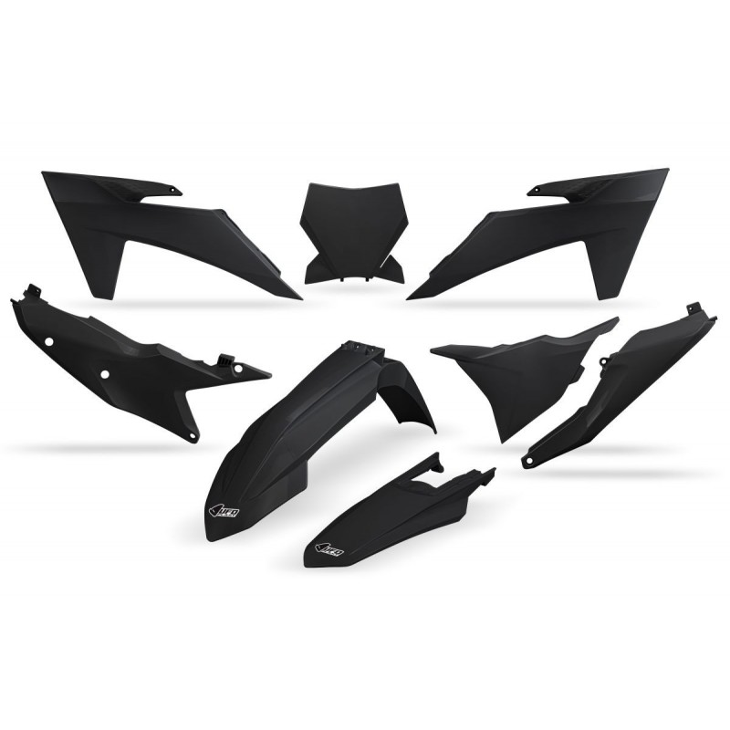 Ufo 2022/11 Komplet Plastików Ktm Sx/Sxf(Sx-F) 125/250/300/350/450F 2023 Kolor Czarny