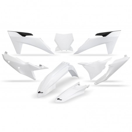 Ufo 2022/11 Komplet Plastików Ktm Sx/Sxf(Sx-F) 125/250/300/350/450F 2023 Kolor Biały