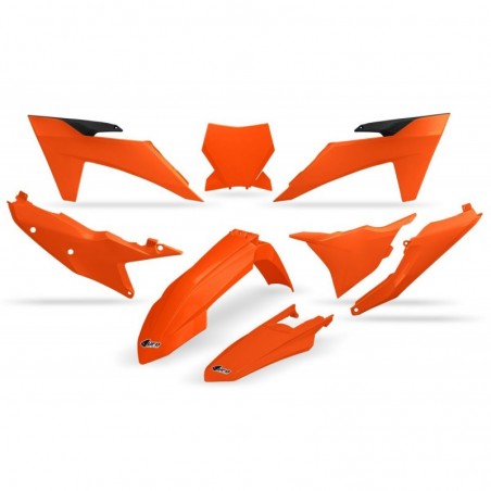 Ufo 2022/11 Komplet Plastików Ktm Sx/Sxf(Sx-F) 125/250/300/350/450F 2023 Kolor Pomarańczowy
