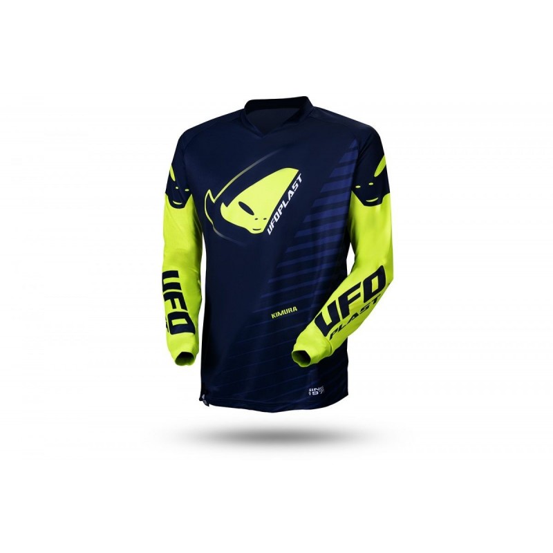 Ufo Koszulka Kimura Cross Kolor Niebieski Żółty Fluo Rozmiar M Ufo Kolekcja 2022