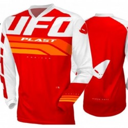 Ufo 2022/10 Koszulka Horizon Jersey Cross Kolor Czerwony Biały Rozmiar L Ufo Kolekcja 2023