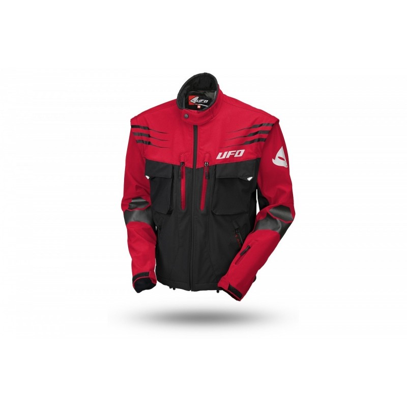 Ufo Kurtka Enduro Taiga Kolor Czerwony Czarny Rozmiar Xxl Ufo Kolekcja 2022