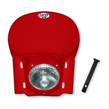 Ufo Lampa Vintage '78-'88 Kolor Czerwony