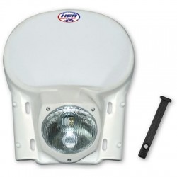 Ufo Lampa Vintage '78-'88 Kolor Biały (Szkło Okrągłe)