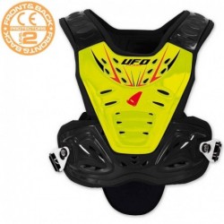 Ufo Osłona Klatki Piersiowej Valkyrie 2 Evo Boy Bez Ramion Krótka Kolor Biały/Czarny/Pomarańczowy (Ce Level 2)