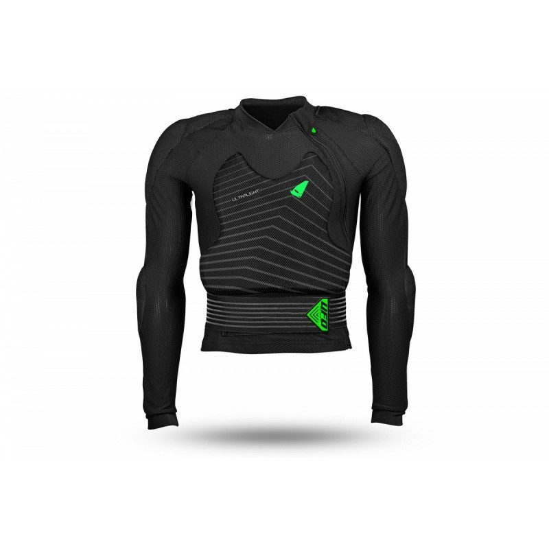 Ufo Osłona Klatki Piersiowej Ultralight 2.0 Bodyguard Kolor Czarny/Zielony Fluo Rozmiar L/Xl (Ce Level 2)