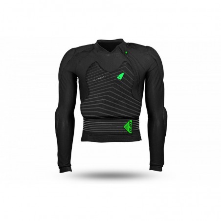 Ufo Osłona Klatki Piersiowej Ultralight 2.0 Bodyguard Kolor Czarny/Zielony Fluo Rozmiar S/M (Ce Level 2)