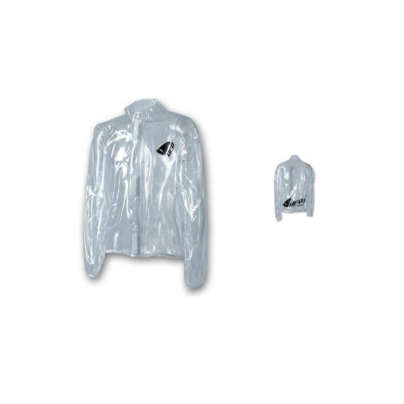 Ufo Kurtka Przeciwdeszczowa, Przeźroczysta Rozmiar L