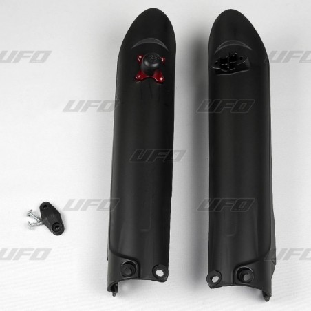 Ufo Osłony Teleskopów Ktm Sx / Sx-F '15-'21 Z Blokadą Kolor Czarny