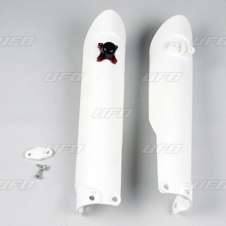 Ufo Osłony Teleskopów Ktm Sx / Sx-F '15-'21 Z Blokadą Kolor Biały 2020