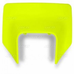 Ufo Osłona Lampy Przód Husqvarna Tx/Te/Fe '17-19 Kolor Żółty Fluo (Wzór Oem)
