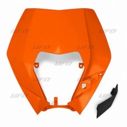 Ufo Osłona Lampy Przód Ktm Exc/Excf 09-13 Kolor Pomarańczowy (Wzór Oem)