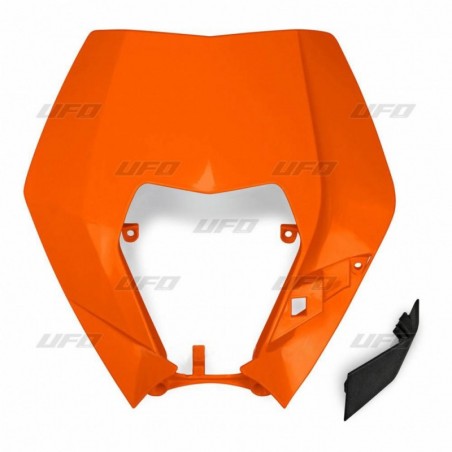 Ufo Osłona Lampy Przód Ktm Exc/Excf 09-13 Kolor Pomarańczowy (Wzór Oem)
