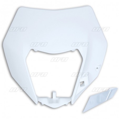 Ufo Osłona Lampy Przód Ktm Exc/Excf 14-16 Kolor Biały (Wzór Oem)