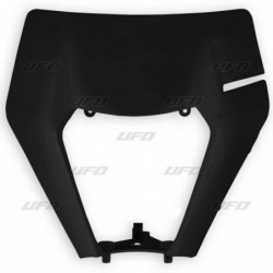 Ufo Osłona Lampy Przód Ktm Exc/Excf 17-19 Kolor Czarny (Wzór Oem)