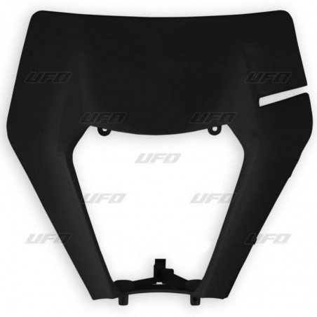 Ufo Osłona Lampy Przód Ktm Exc/Excf 17-19 Kolor Czarny (Wzór Oem)