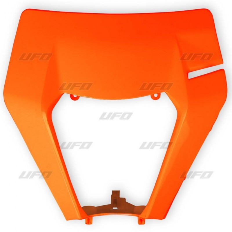 Ufo Osłona Lampy Przód Ktm Exc/Excf 17-19 Kolor Pomarańczowy (Wzór Oem)