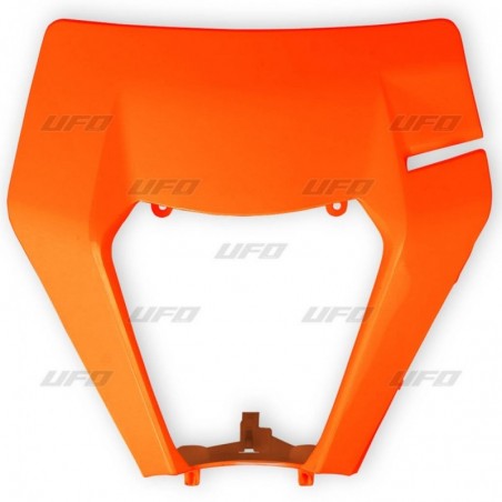 Ufo Osłona Lampy Przód Ktm Exc/Excf 17-19 Kolor Pomarańczowy (Wzór Oem)