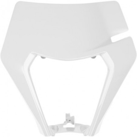 Ufo Osłona Lampy Przód Ktm Exc/Exc-F '20 Kolor Biały 2020 (Wzór Oem)